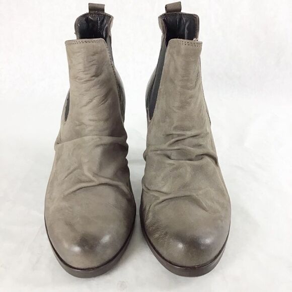 Paul Green Jano Gray Nubuck Chelsea Ankle Boot - Picture 8 of 9